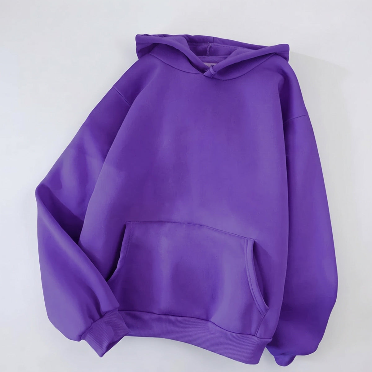 Kapuzenpullover Herren | Fleece | Kängurutasche | Basic