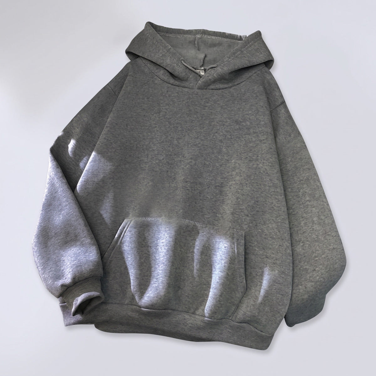 Kapuzenpullover Herren | Fleece | Kängurutasche | Basic