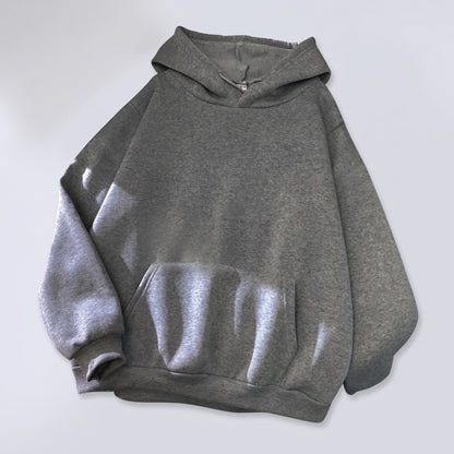 Kapuzenpullover Herren | Fleece | Kängurutasche | Basic