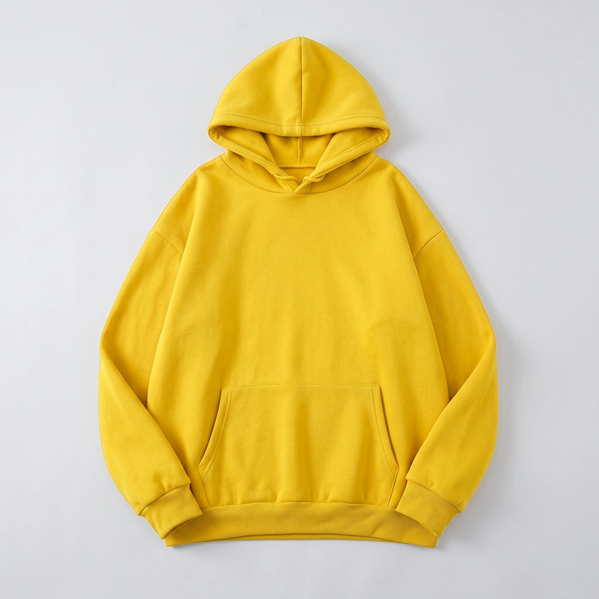 Kapuzenpullover Herren | Fleece | Kängurutasche | Basic