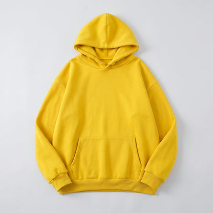 Kapuzenpullover Herren | Fleece | Kängurutasche | Basic