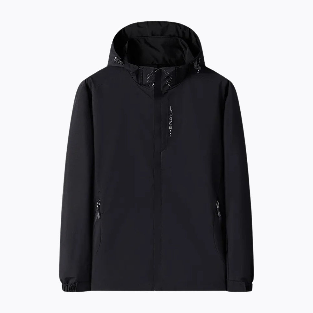 Wasserdichte Outdoorjacke Herren | Kapuze | Winddicht | Leicht