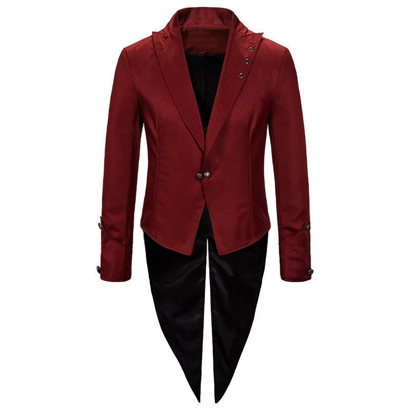 Vampir Frack Herren | Gothic Jacke | Schwalbenschwanz | 3 Farben