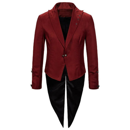 Vampir Frack Herren | Gothic Jacke | Schwalbenschwanz | 3 Farben