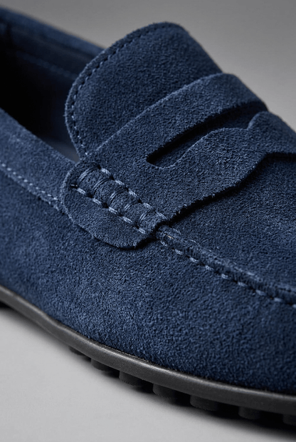 Loafer Herren | Penny Riegel | Flache Sohle | Zum Hineinschlüpfen-Chaps Herrenmode