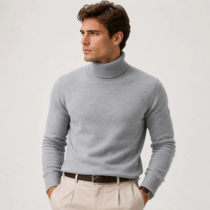 Rolli Herren | Rippkragen | Regular Fit | Feinstrick