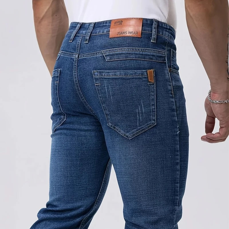 Stretch Jeans Herren | Gerades Bein
