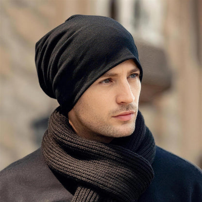 Slouch Beanie Herren | Dünner Jersey | Einheitsgröße