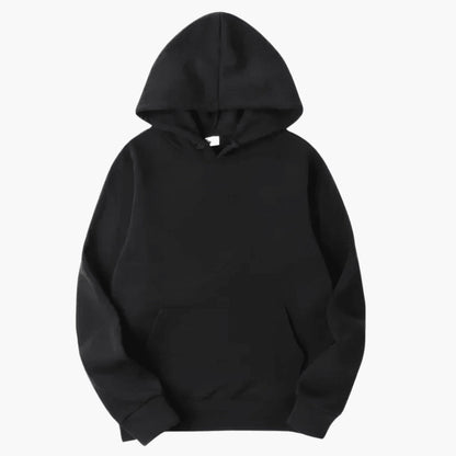 Hoodie Herren | Kängurutasche | Rippbündchen | Lässig
