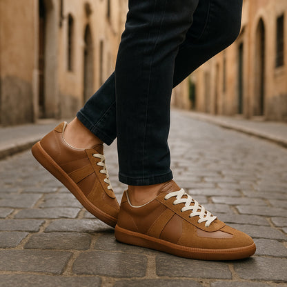 Sneaker Herren | Schnürung | Rutschfest | Gummisohle-Chaps Herrenmode