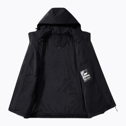 Wasserdichte Outdoorjacke Herren | Kapuze | Winddicht | Leicht