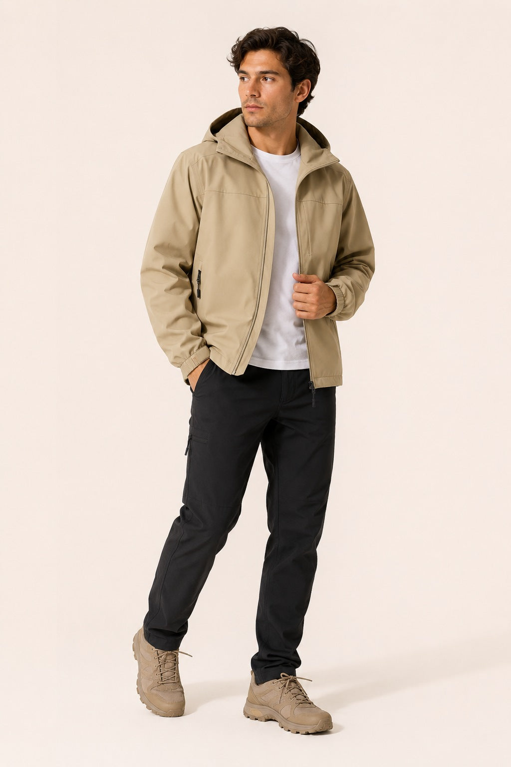 Übergangsjacke Herren | Wasserdicht | Kapuze | Leicht-Chaps Herrenmode