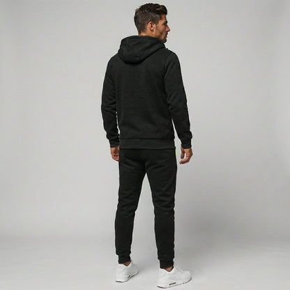 Jogginganzug Herren mit Reißverschlusstaschen | Zip Hoodie | 4 Farben