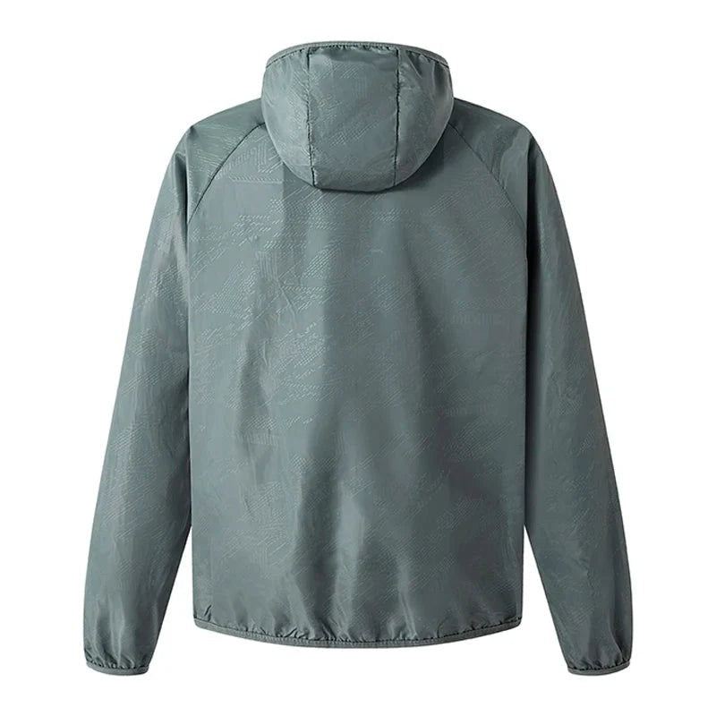 Windbreaker Herren | Packbar | Wasserabweisend | Kapuze-Chaps Herrenmode