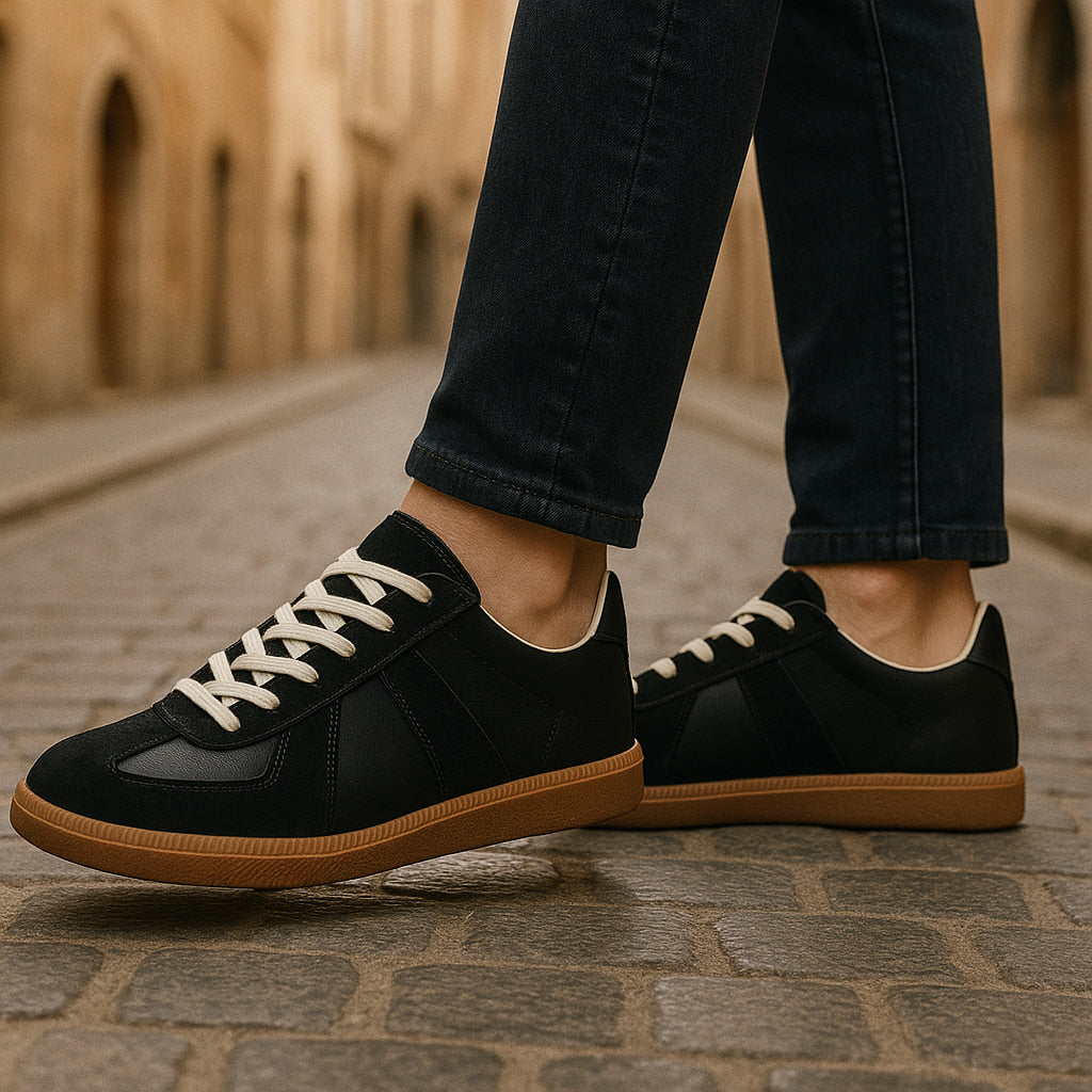 Sneaker Herren | Schnürung | Rutschfest | Gummisohle-Chaps Herrenmode