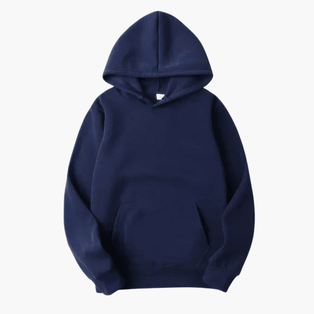 Hoodie Herren | Kängurutasche | Rippbündchen | Lässig