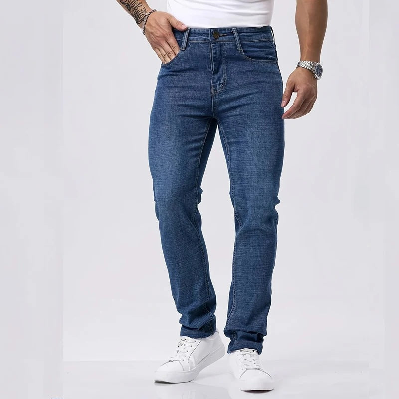 Stretch Jeans Herren | Gerades Bein