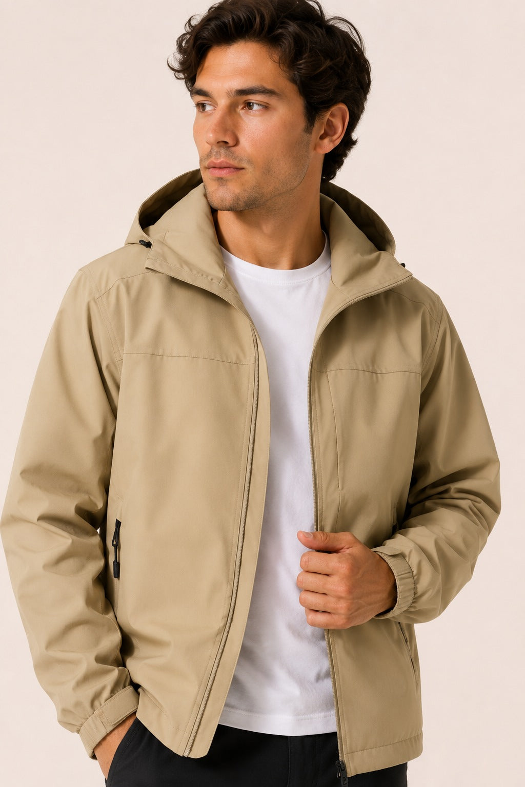 Übergangsjacke Herren | Wasserdicht | Kapuze | Leicht-Chaps Herrenmode