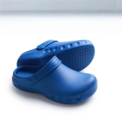 Pflegeschuhe | EVA Clogs | Fersenriemen | Rutschfest