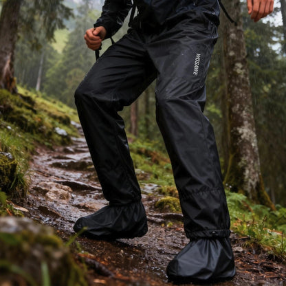 Regenhose Herren | Überziehhose | Schuhüberzieher | Packbar