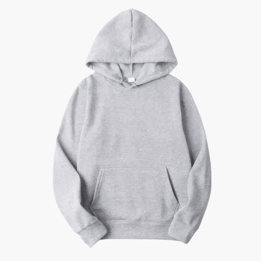 Hoodie Herren | Kängurutasche | Rippbündchen | Lässig