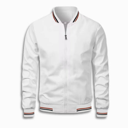 Blouson Herren | Stehkragen | Gestreifte Bündchen | Wasserabweisend