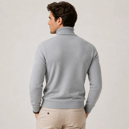 Rolli Herren | Rippkragen | Regular Fit | Feinstrick