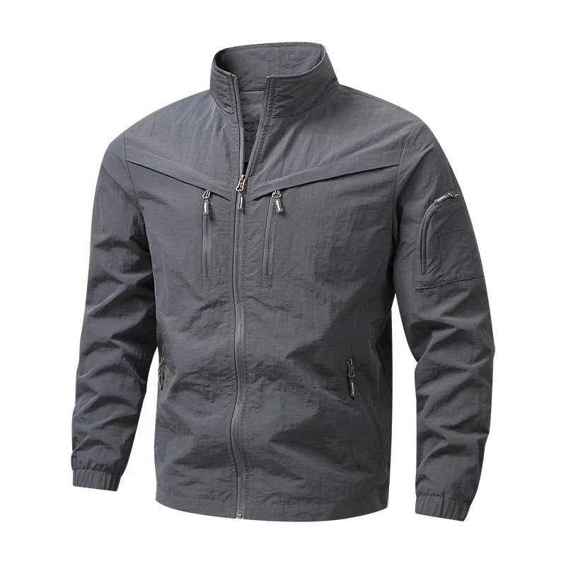 Fieldjacke Herren | Stehkragen | Wetterfest | Ärmeltasche