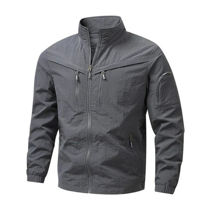 Fieldjacke Herren | Stehkragen | Wetterfest | Ärmeltasche