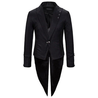Vampir Frack Herren | Gothic Jacke | Schwalbenschwanz | 3 Farben