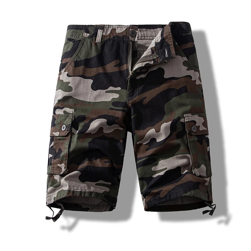 Bermudashorts Herren | Cargo | Baumwolle | Knielang
