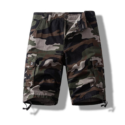 Bermudashorts Herren | Cargo | Baumwolle | Knielang