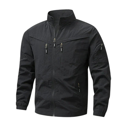 Fieldjacke Herren | Stehkragen | Wetterfest | Ärmeltasche
