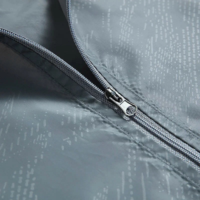 Windbreaker Herren | Packbar | Wasserabweisend | Kapuze-Chaps Herrenmode