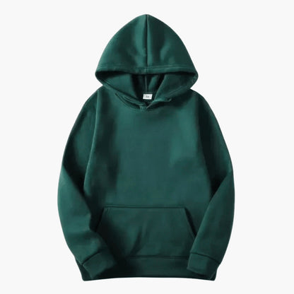 Hoodie Herren | Kängurutasche | Rippbündchen | Lässig