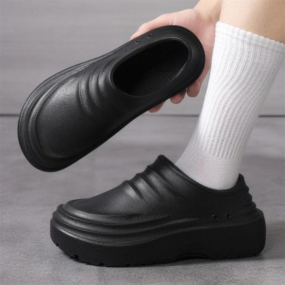 Küchenschuhe Herren | Clogs | Geschlossen | Rutschfest | Wasserdicht-Chaps Herrenmode