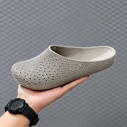 Badeschuhe Herren | Clogs | Belüftet | Dicke Sohle