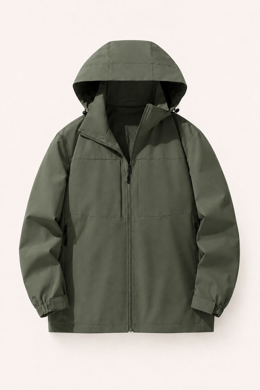 Übergangsjacke Herren | Wasserdicht | Kapuze | Leicht-Grün-S-Chaps Herrenmode