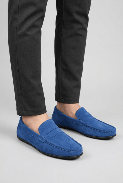 Loafer Herren | Penny Riegel | Flache Sohle | Zum Hineinschlüpfen-Chaps Herrenmode