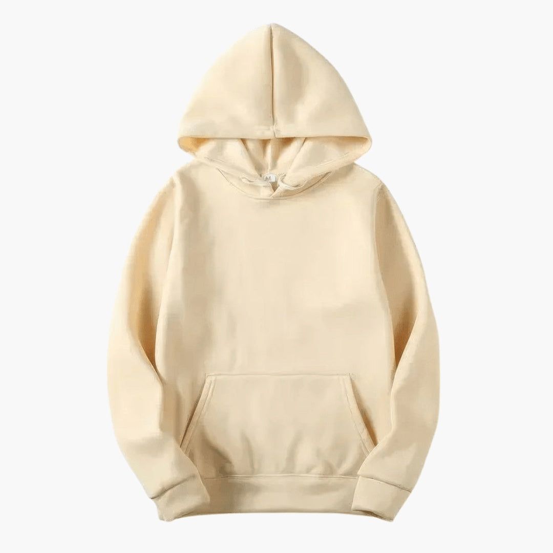 Hoodie Herren | Kängurutasche | Rippbündchen | Lässig