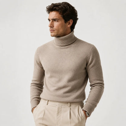 Rolli Herren | Rippkragen | Regular Fit | Feinstrick