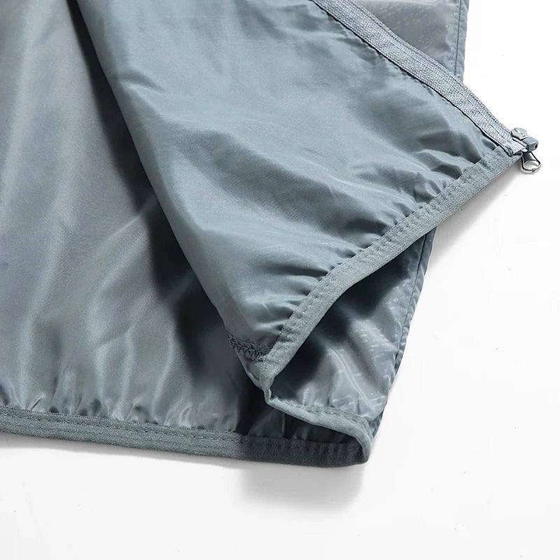 Windbreaker Herren | Packbar | Wasserabweisend | Kapuze-Chaps Herrenmode