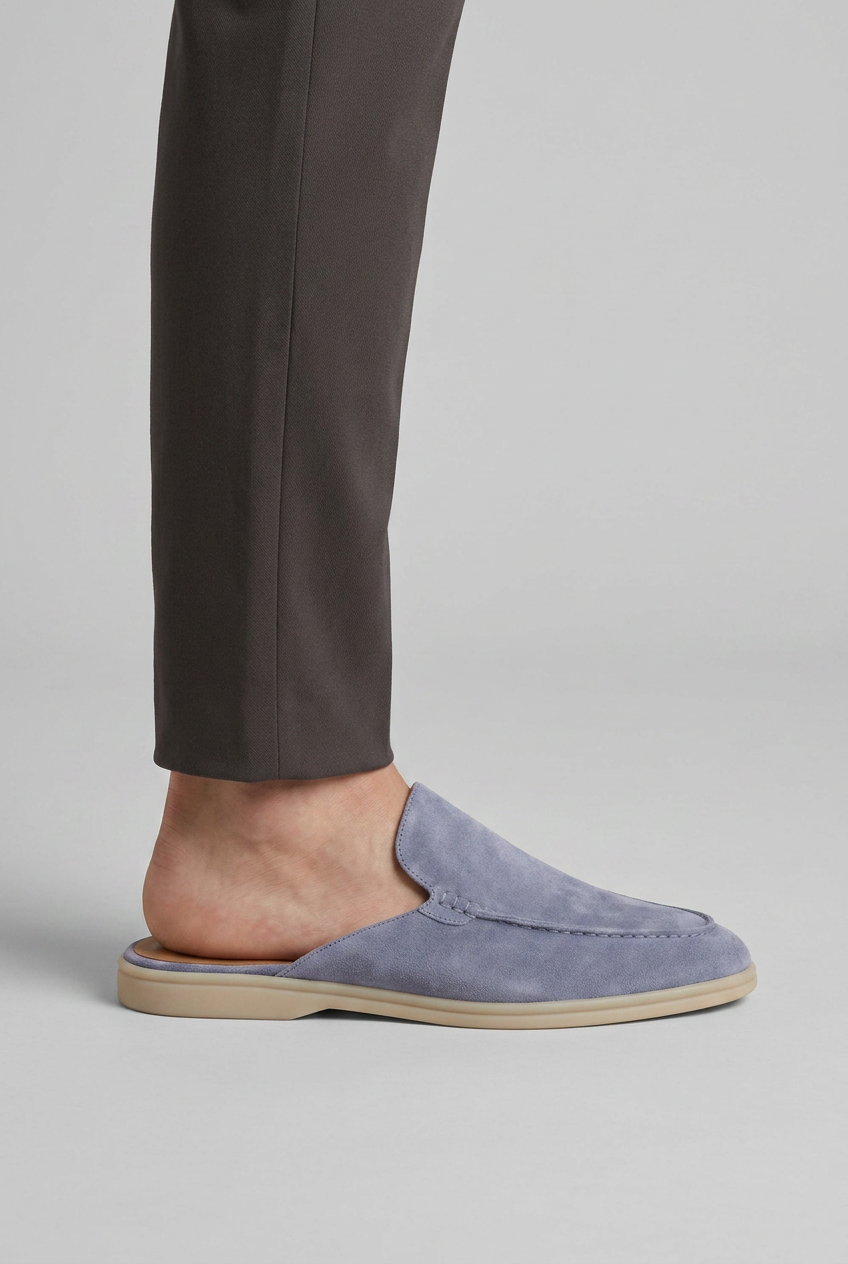 Pantoletten Herren | Offene Ferse | Leicht-Chaps Herrenmode