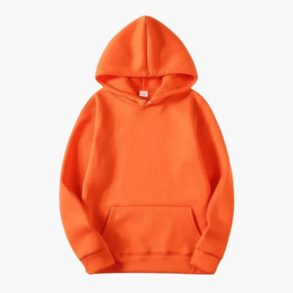 Hoodie Herren | Kängurutasche | Rippbündchen | Lässig