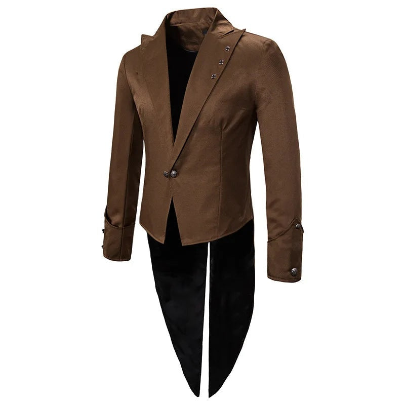 Vampir Frack Herren | Gothic Jacke | Schwalbenschwanz | 3 Farben