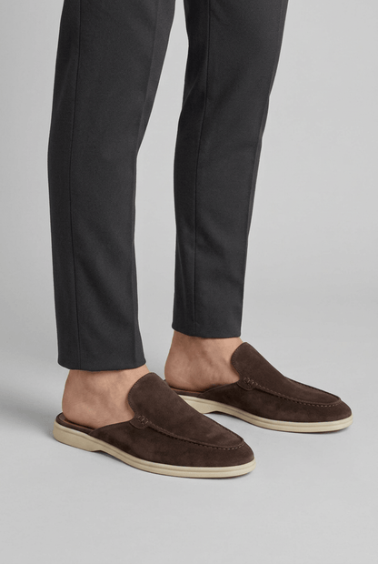 Pantoletten Herren | Offene Ferse | Leicht-Chaps Herrenmode