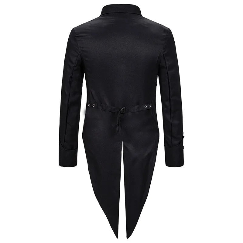 Vampir Frack Herren | Gothic Jacke | Schwalbenschwanz | 3 Farben