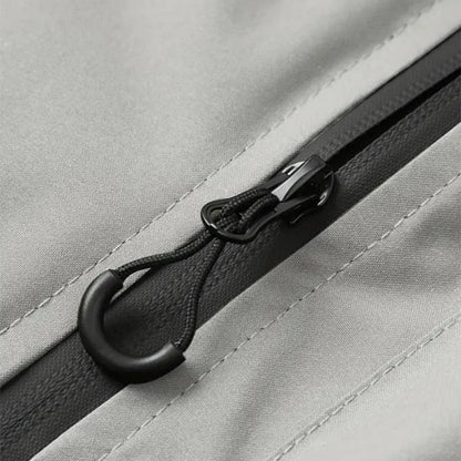 Regenjacke Herren | Kapuze | Brusttasche | Seitentaschen-Chaps Herrenmode