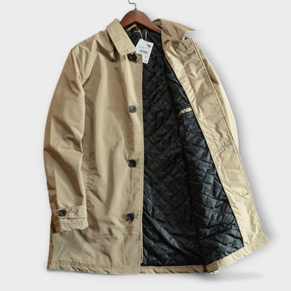 Kurzmantel Herren | Knopfleiste | Wetterfest | Gefüttert-Chaps Herrenmode