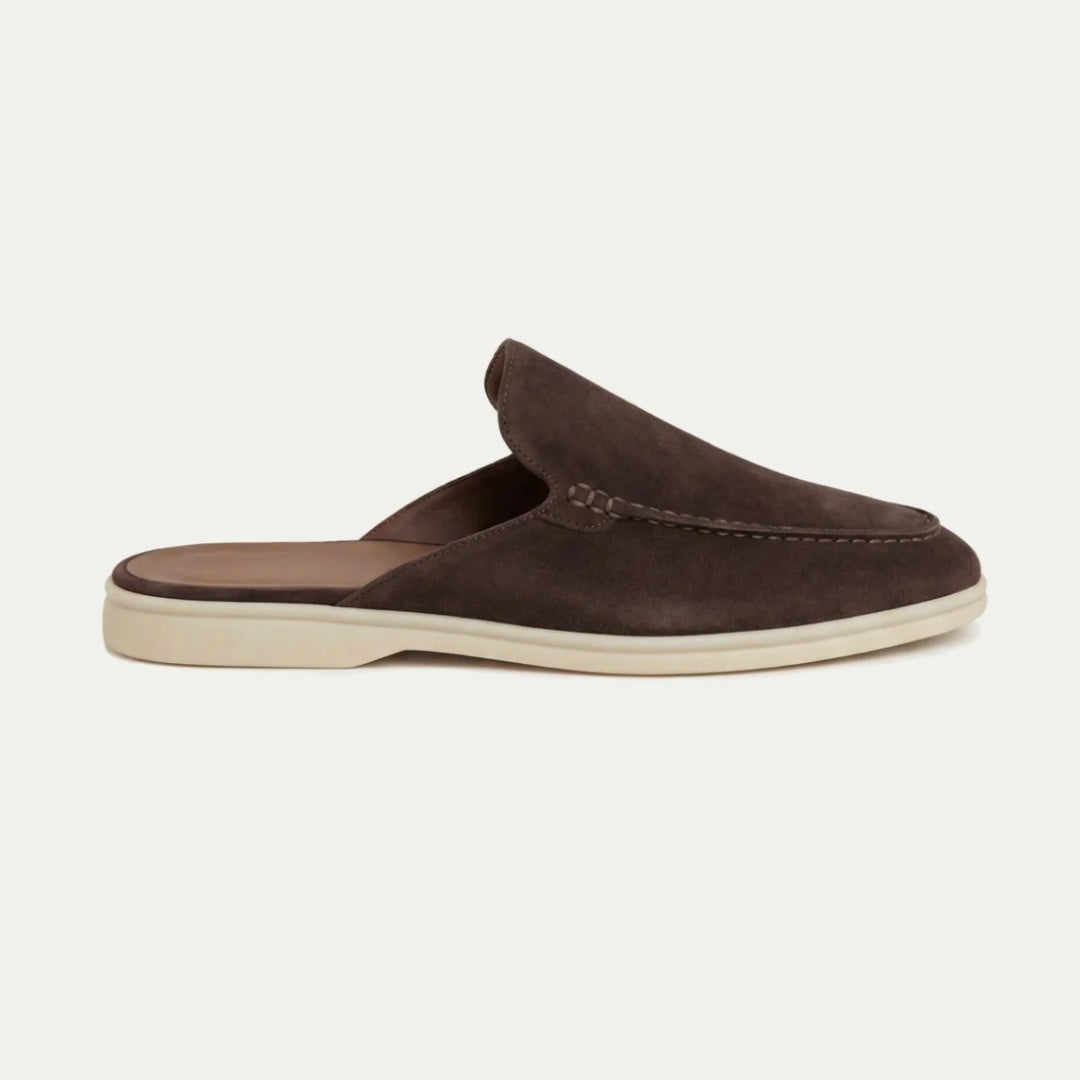 Pantoletten Herren | Offene Ferse | Leicht-Chaps Herrenmode